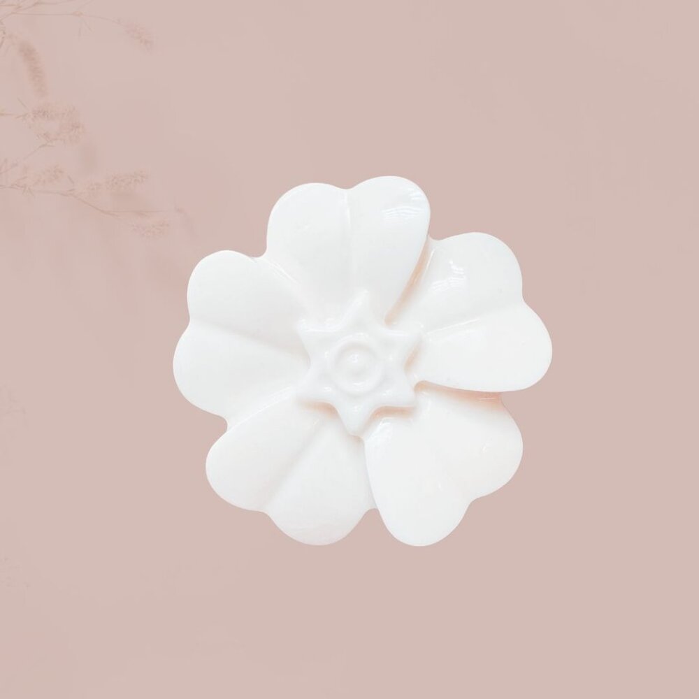 Lotion Bar 3 oz Handmade, Flower Shaped (56 Fragrance Options)